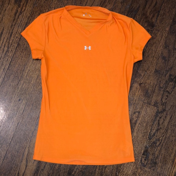 Under Armour Tops - Under Armor Orange T-Shirt